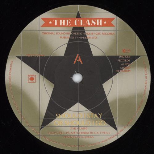 洋楽 THE CLASH Straight To Hell 12\